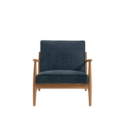 Arna Lounge Chair - Baltic Blue