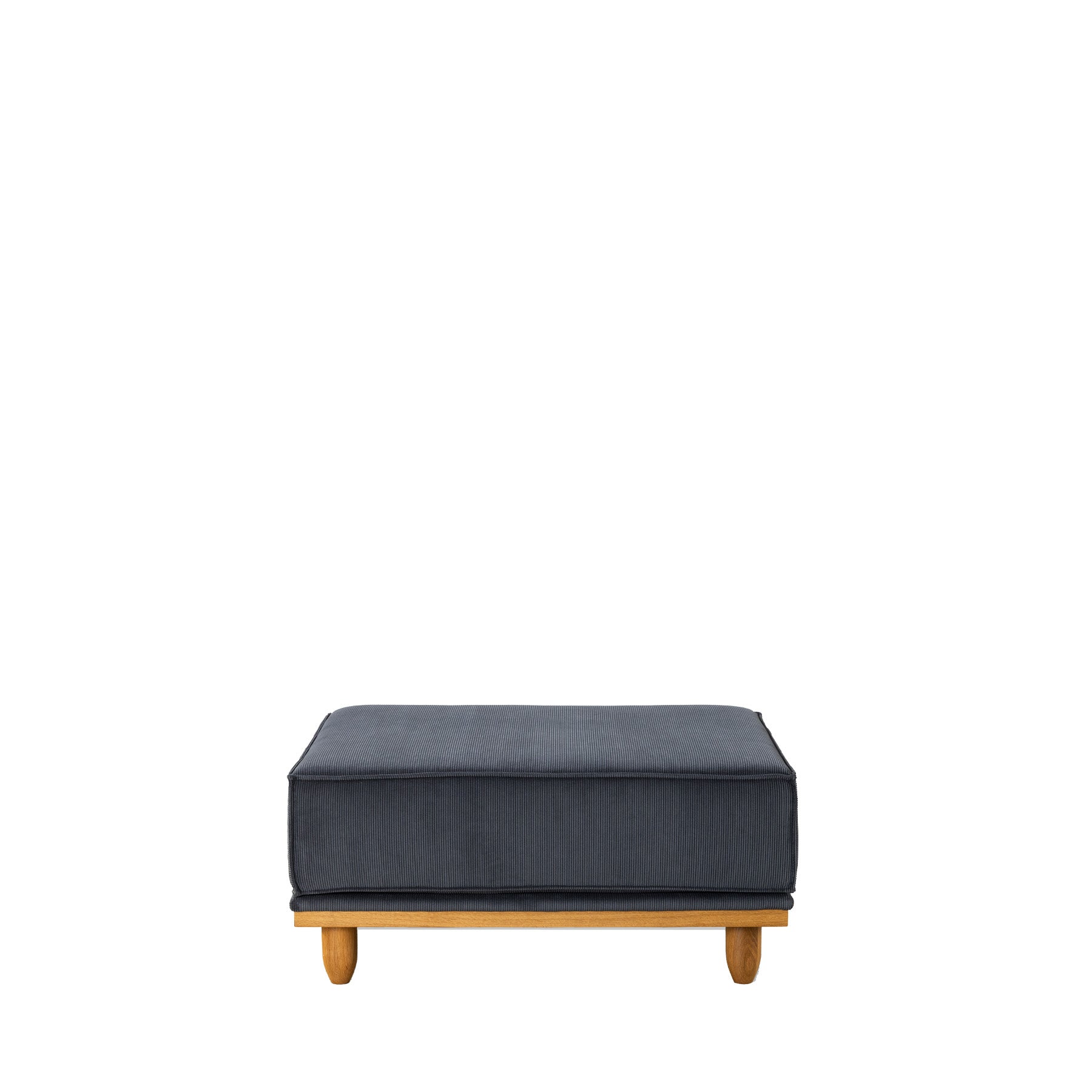Norrsken Fabric Ottoman Blue Gum