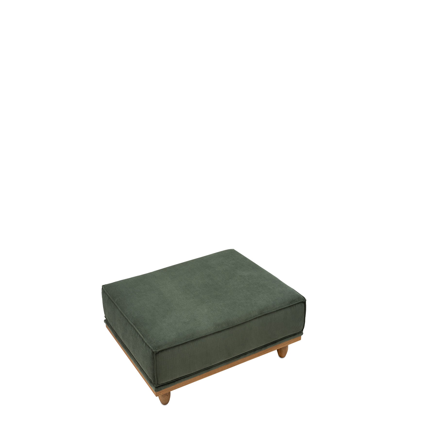 Norrsken Fabric Ottoman Eucalyptus