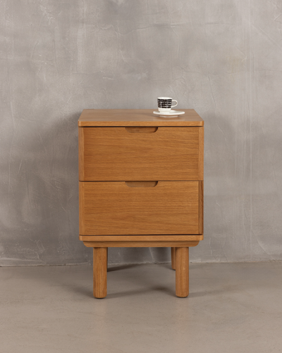 Orrma Bedside Drawers - Oak Nat