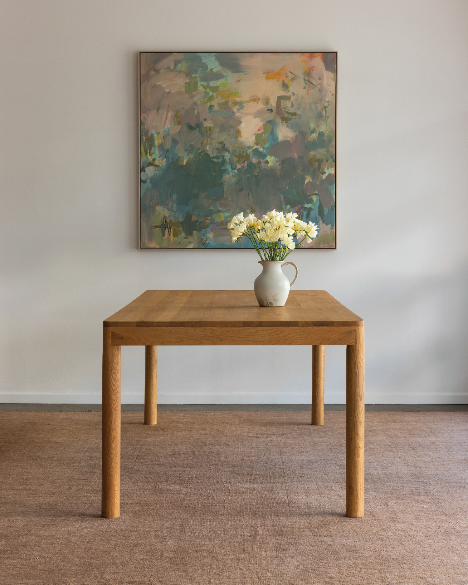 Orrma Solid Oak Dining Table 2.4m