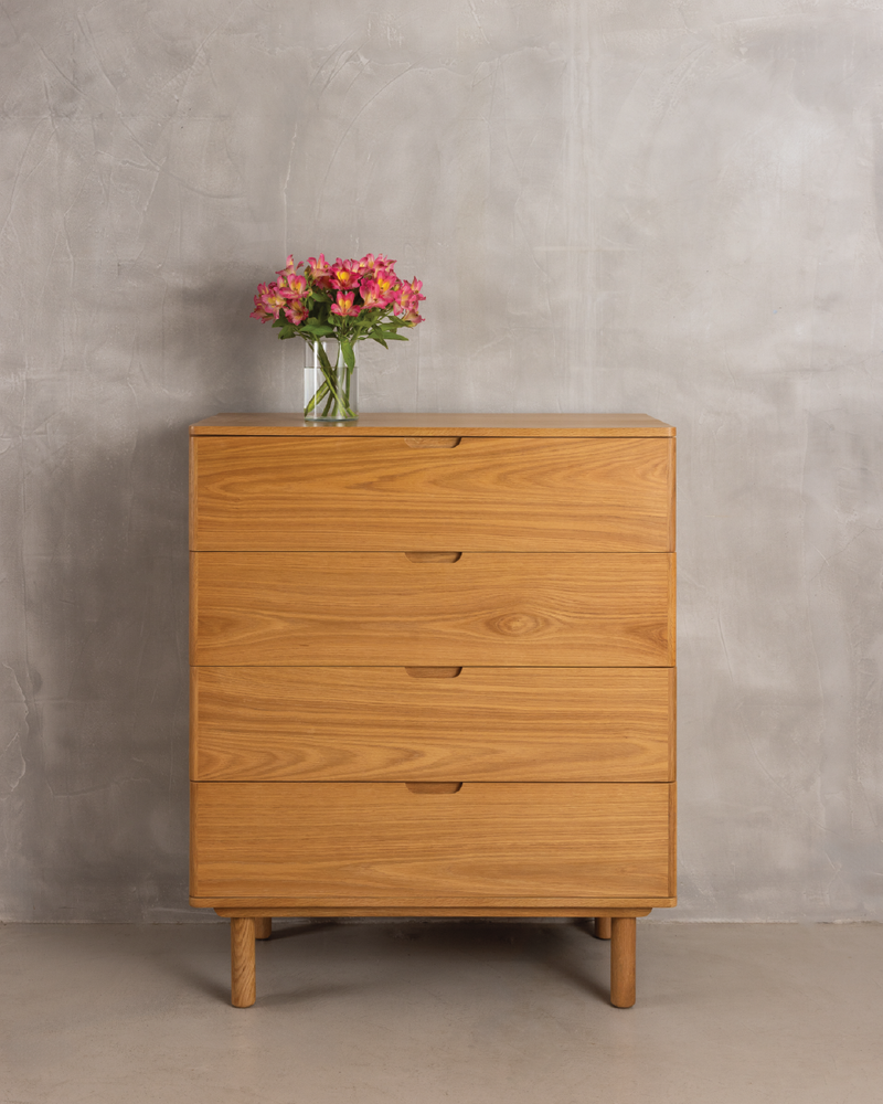 Orrma Wide Chest of 4 Drawers