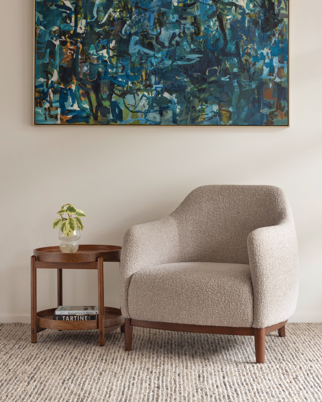 Snug Lounge Chair - Soft Truffle