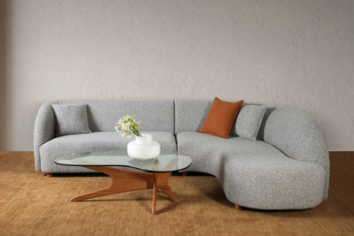 Arc Modular Sofa Left Chaise - Pumice