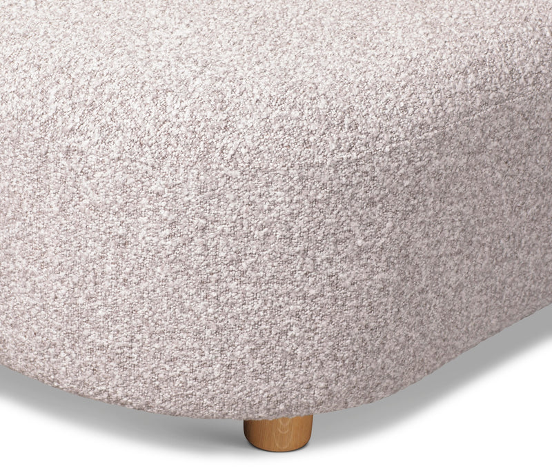 Arc Modular Sofa Right Chaise - Pumice - Special Order