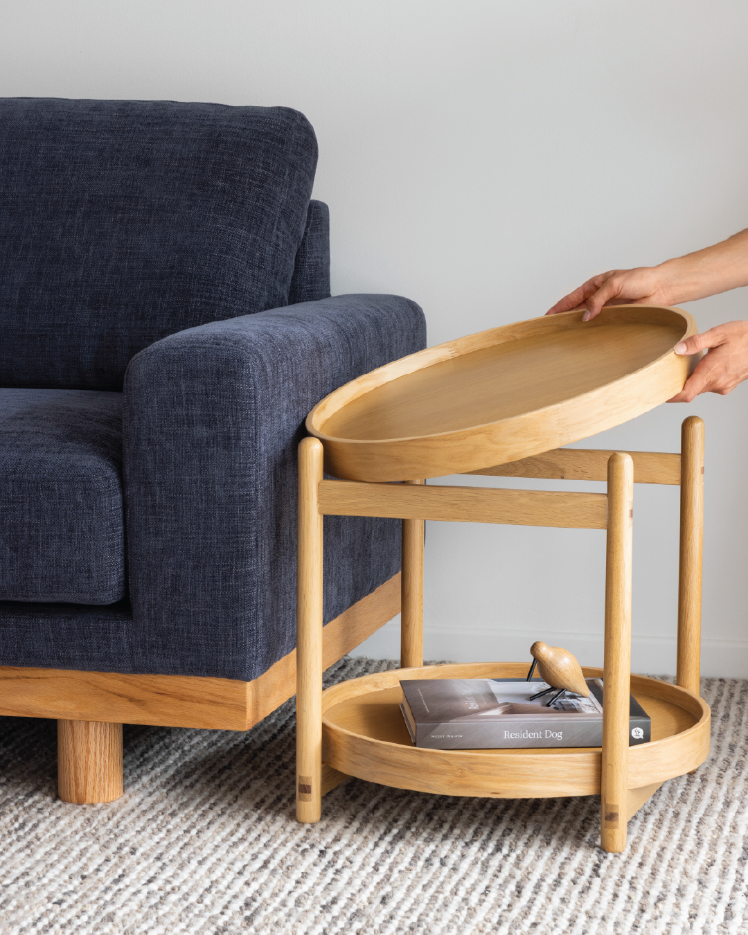 Tray Coffee Table - Oak