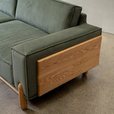 Norrsken 3 Seat Sofa - Eucalyptus