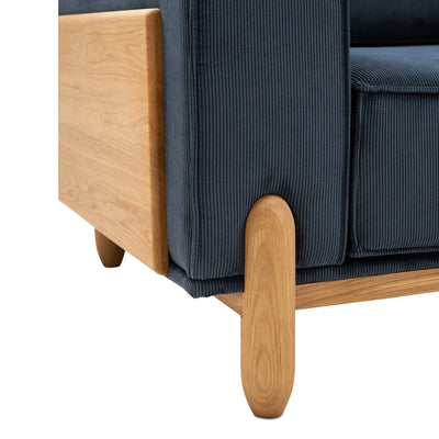 Norrsken 3 Seat Sofa - Blue Gum