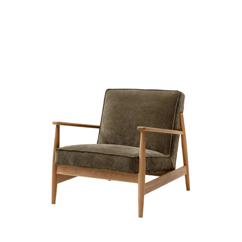 Arna Lounge Chair - Olive