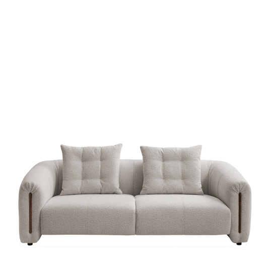 Kurva Sofa 3 Seat - Alabaster