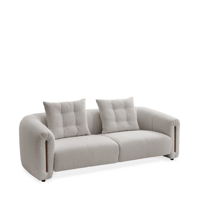 Kurva Sofa 3 Seat - Alabaster