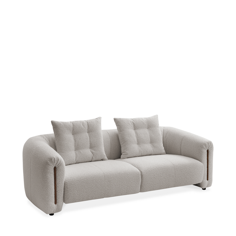 Kurva Sofa 3 Seat - Alabaster