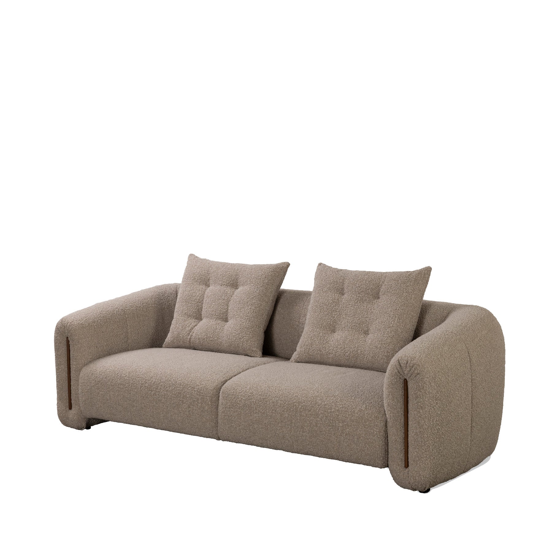 Kurva 3 Seat Sofa Soft Truffle