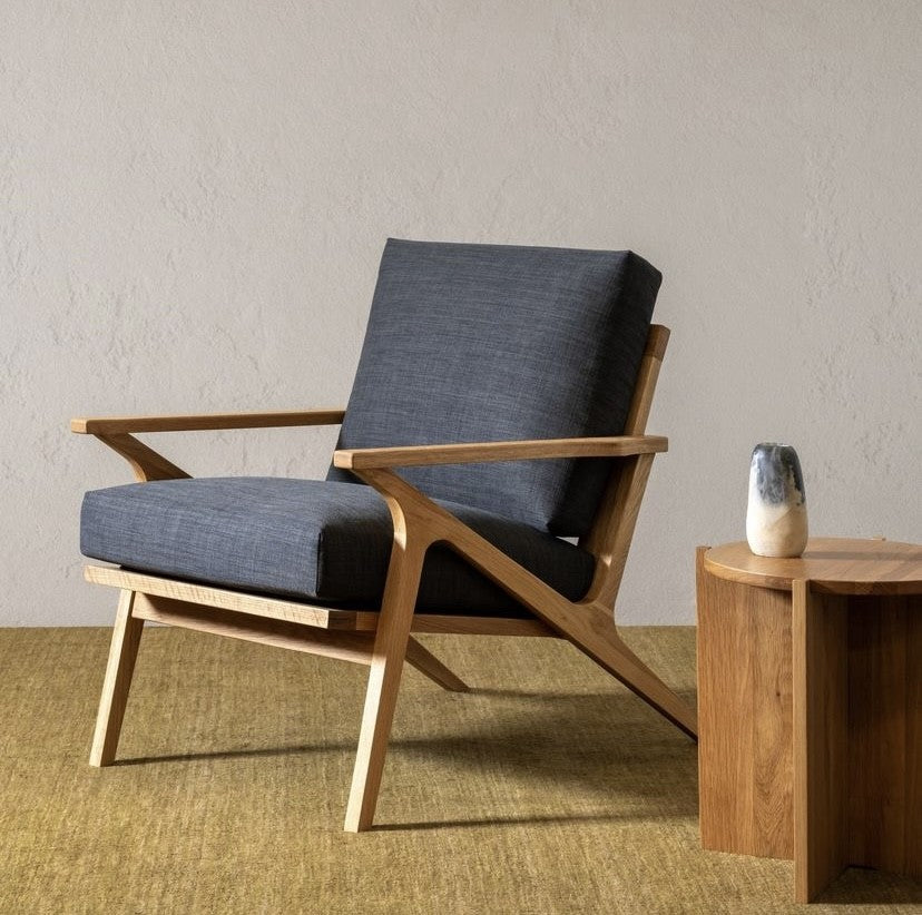 Metsa Armchair Storm Grey Upholstery