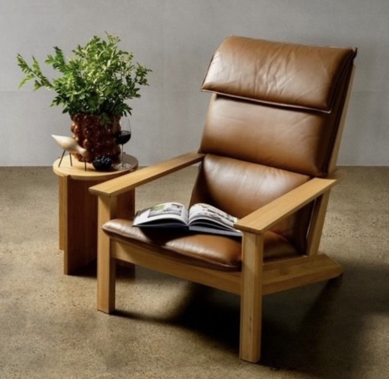 NORD Lounge Chair - Tan Leather