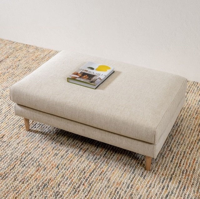 Narvik Ottoman Large Sandstone Upholstery