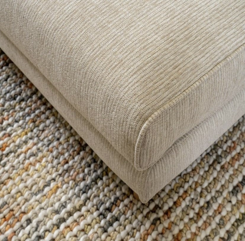 Narvik Ottoman Large Sandstone Upholstery