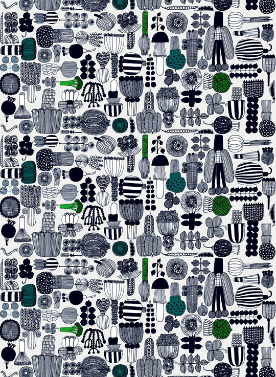 Marimekko Puutarhurin Parhaat Coated Fabric