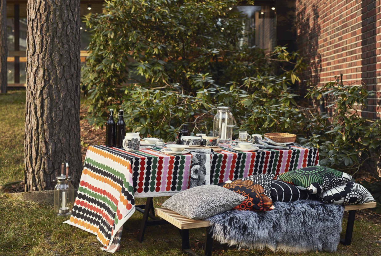 Marimekko Siirtolapuutarha Cushion Cover