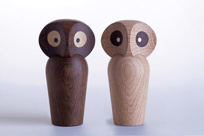 ArchitectMade Paul Anker Hansen Owl Small - Smoked Oak
