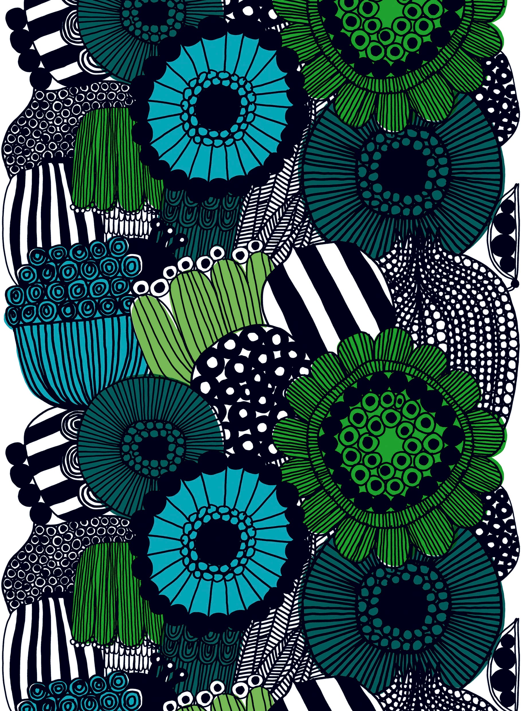 Marimekko Siirtolapuutarha Heavyweight Cotton Fabric