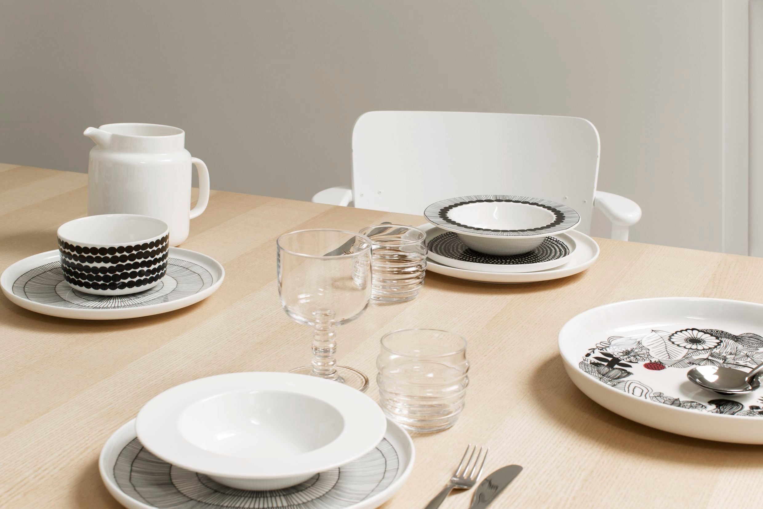 Marimekko Siirtolapuutarha Plate 