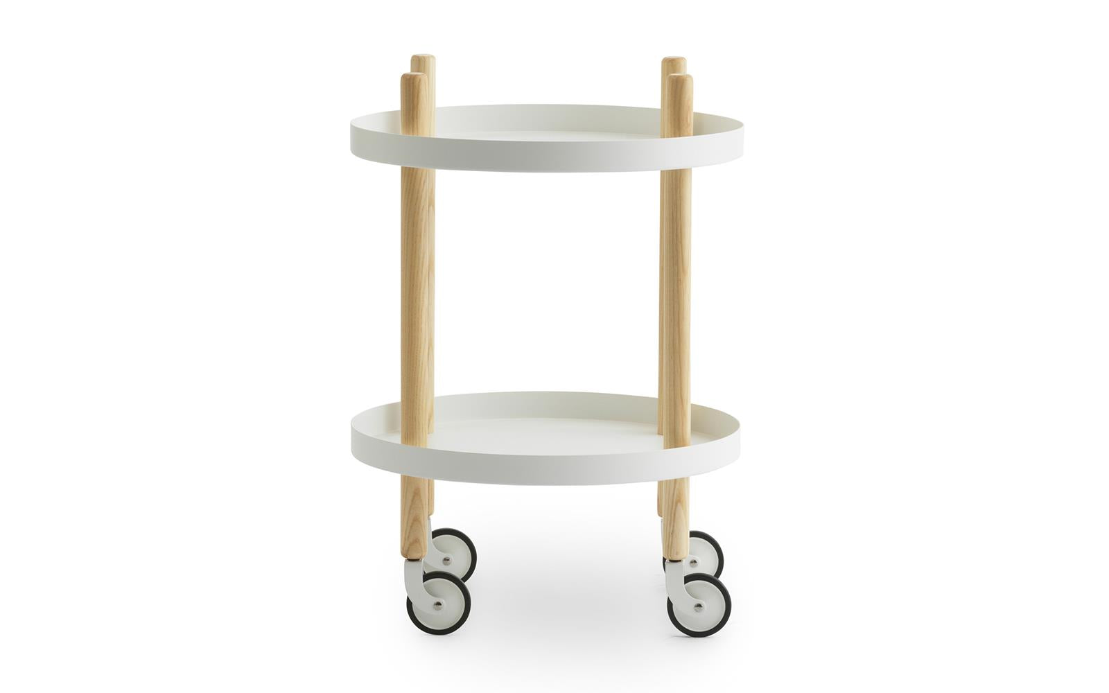 Normann Copenhagen Block Table Round White
