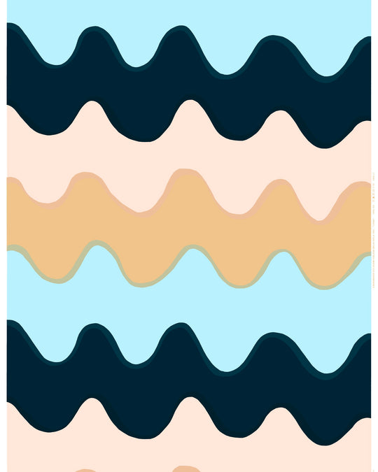 Marimekko Lokki Cotton Fabric - FINAL STOCK