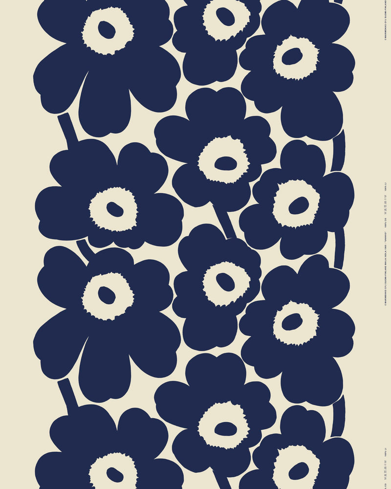 Marimekko Unikko Linen Fabric