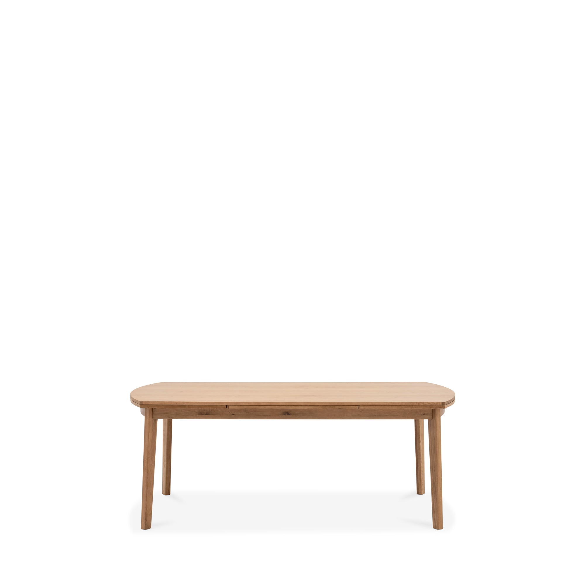 Arna Curve Dining Table Extendable (Oak)