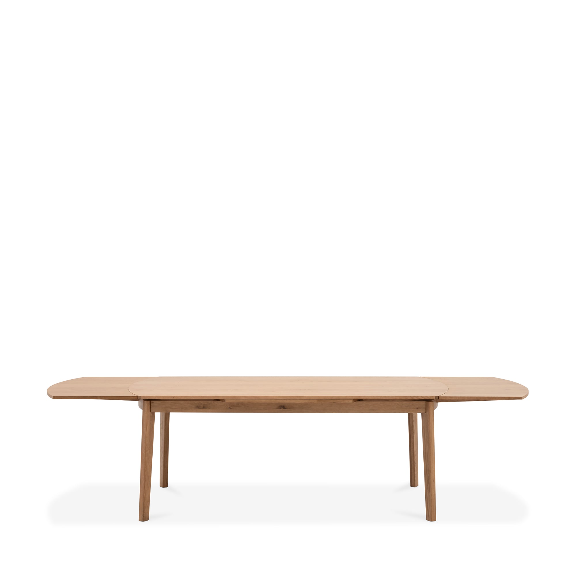 Arna Curve Dining Table Extendable (Oak)
