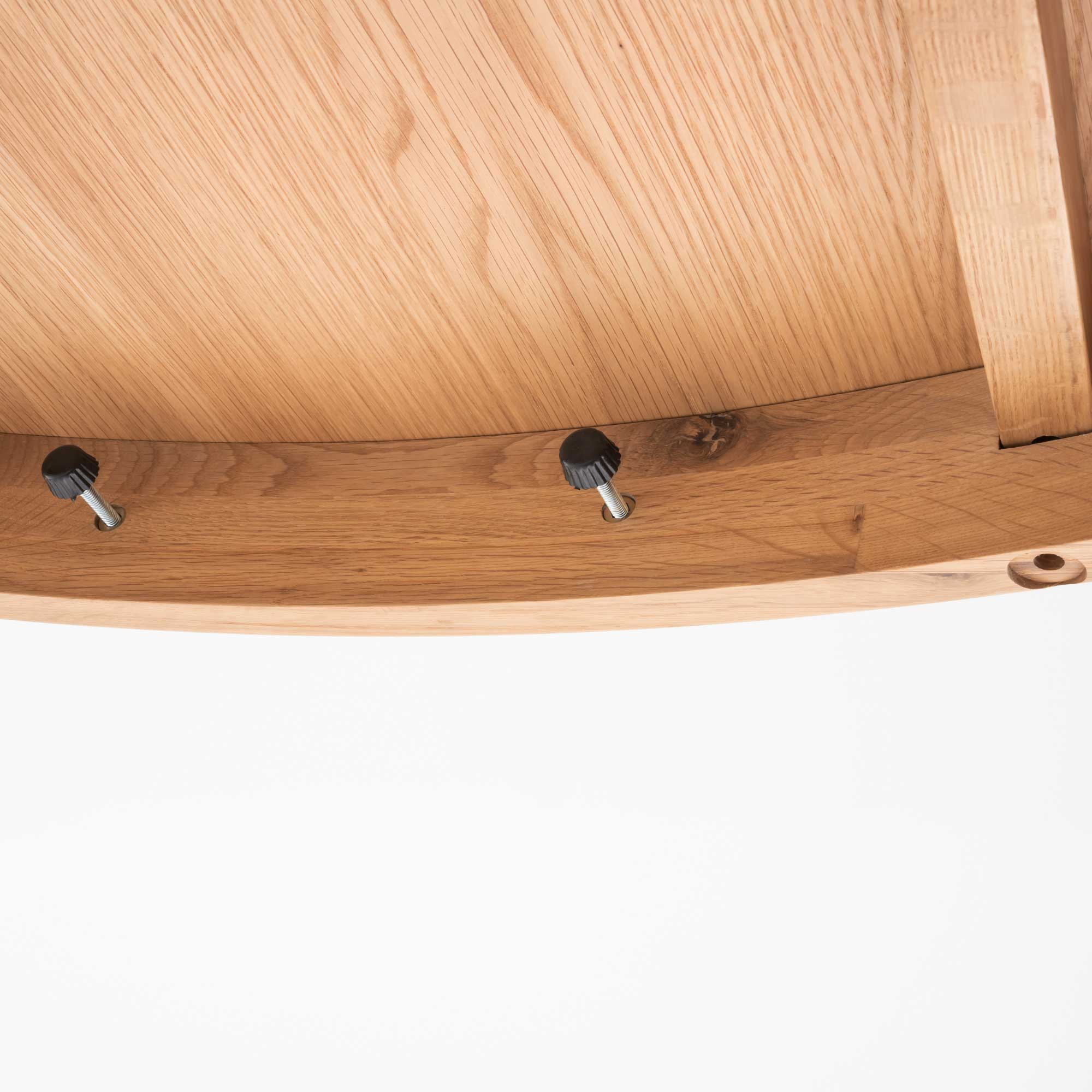 Arna Curve Dining Table Extendable (Oak)