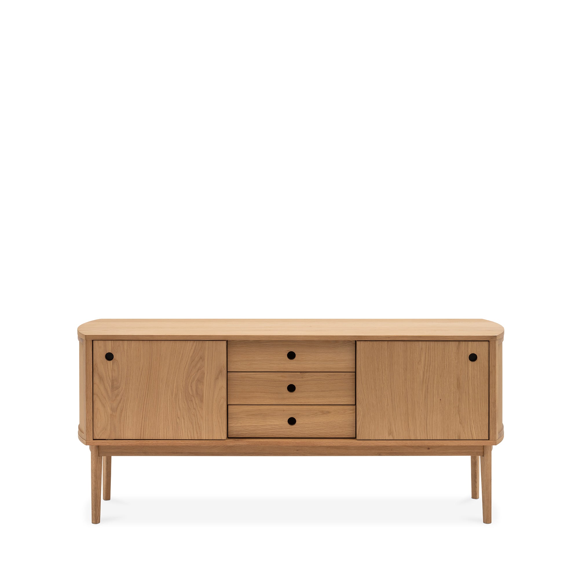 Arna Curve Oak Sideboard