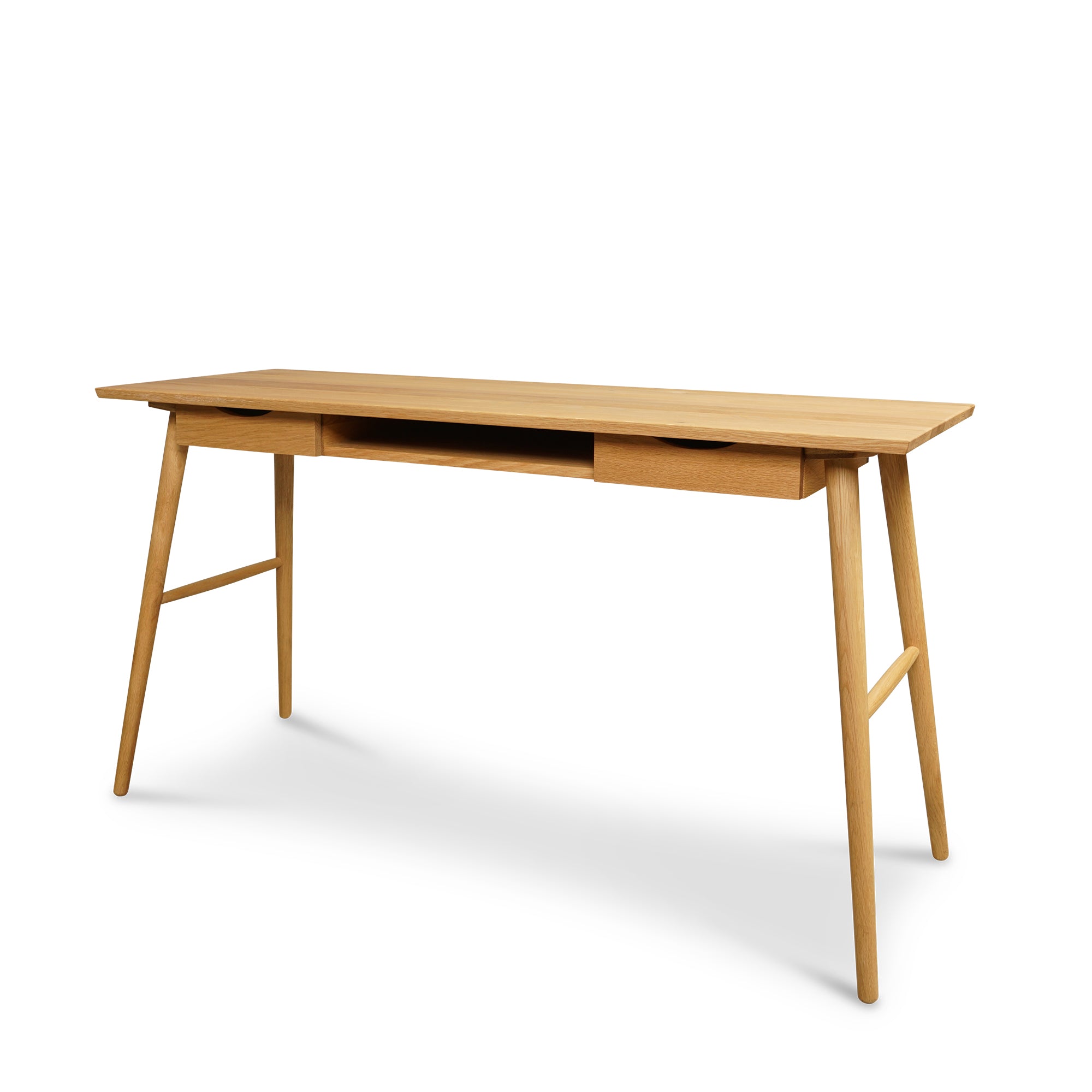 Arna Oiled Oak Writers Desk