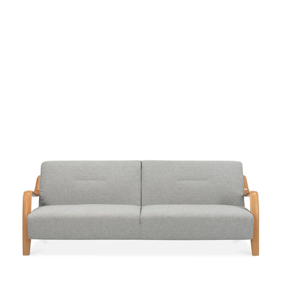 Beech 3 Seat Sofa - Grey Fog