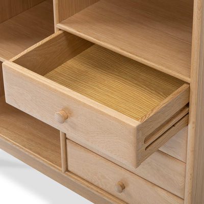 Cabinet with Drawers - Oak