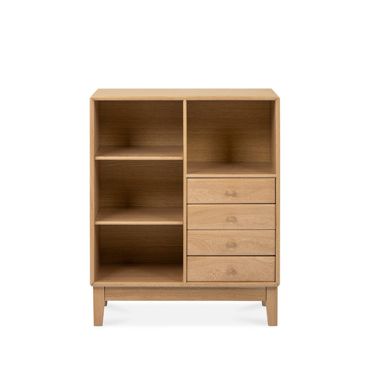 Cabinet with Drawers - Oak