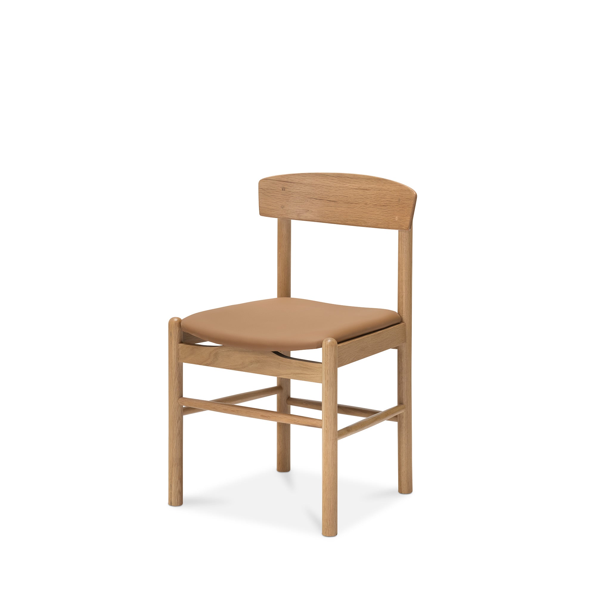 Forest 02 Dining Chair - Cognac Leather