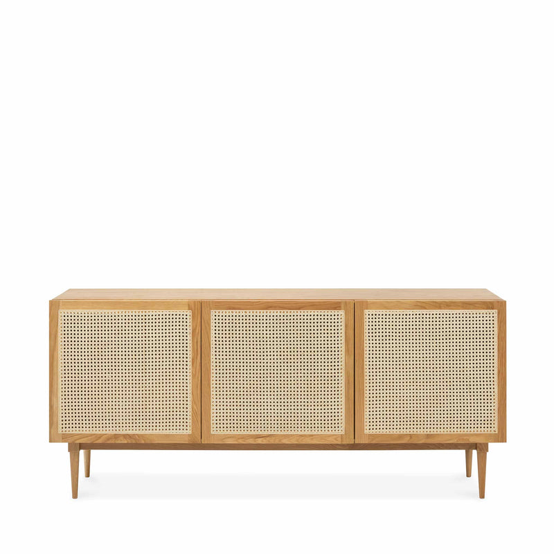 Forest Oak & Rattan Sideboard *DISCONTINUED FLOOR STOCK ONLY*