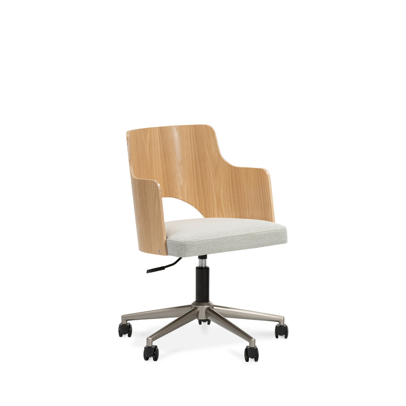 Kontor 02 Office Chair - Mist Grey