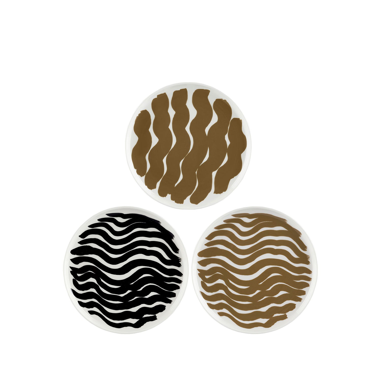 Marimekko Hyraily Plate - Set of 3 - FINAL STOCK