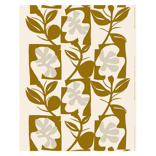 Marimekko Naatit Unbleached Heavyweight Cotton Fabric - FINAL STOCK