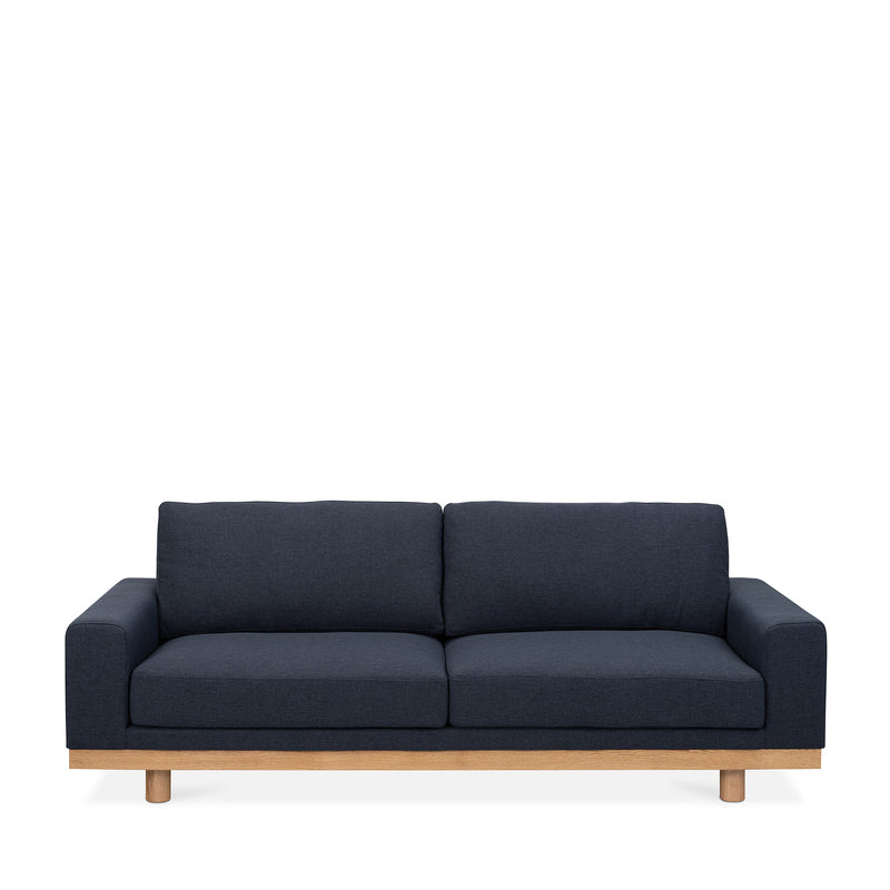 Metsa 3 Seat Sofa - Midnight Blue
