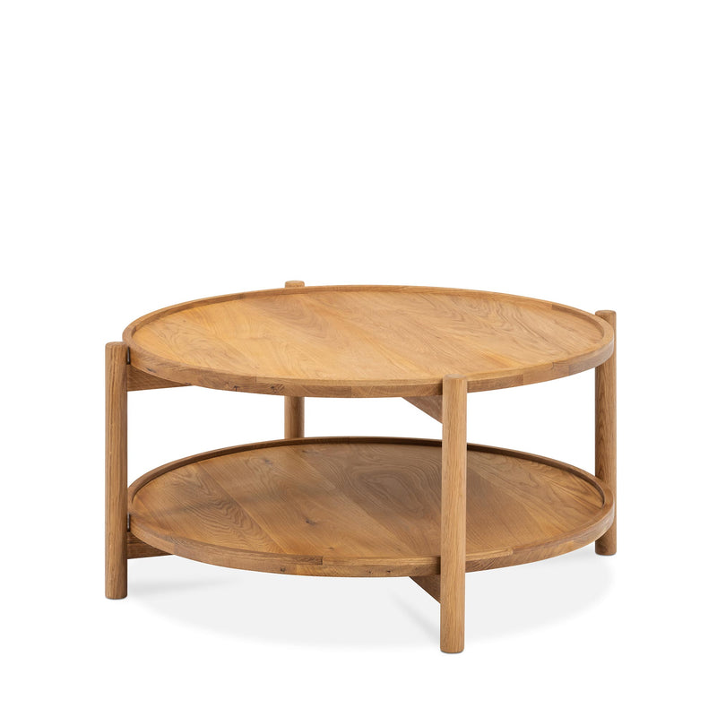 Metsa Oak Round Coffee Table