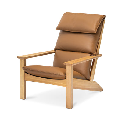 NORD Lounge Chair - Tan Leather