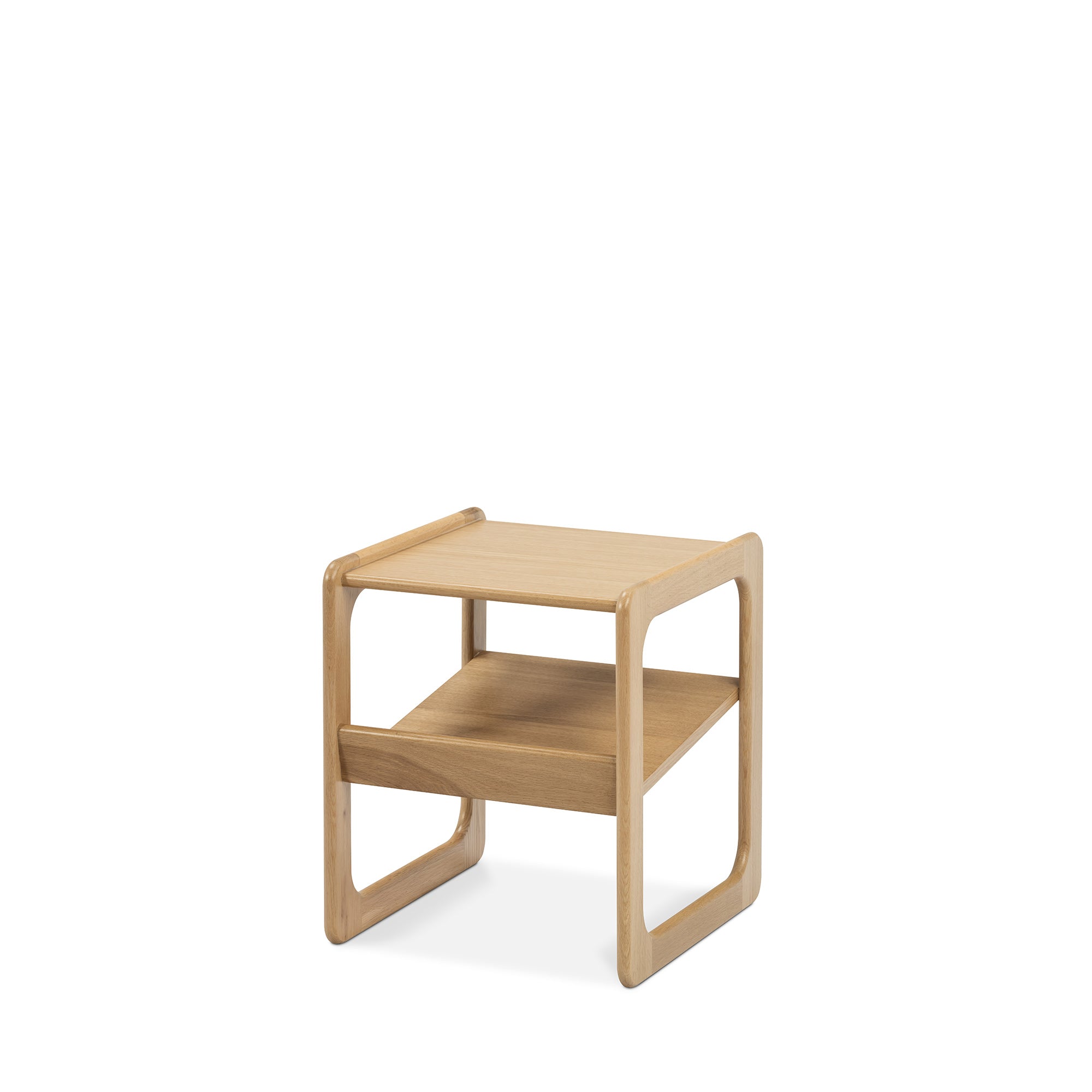 Side Table with Magazine Holder